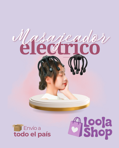 Masajeador Eléctrico De Cuero Cabelludo