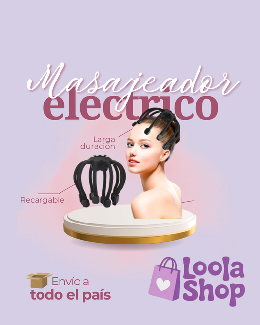 Masajeador Eléctrico De Cuero Cabelludo